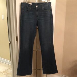 GAP Perfect Boot Mid Rise Blue Jeans